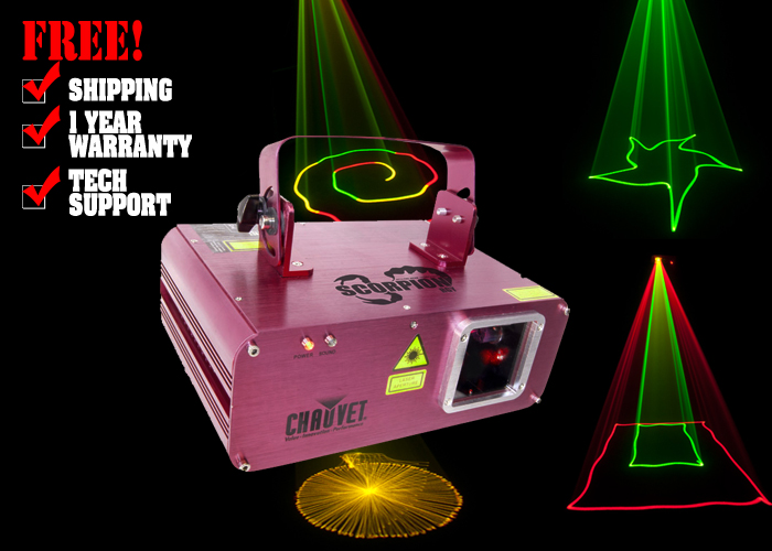 Chauvet Scorpion RGY Laser