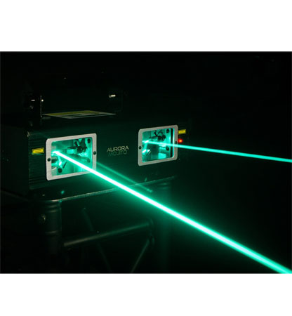 X-laser Aurora Mojito Green Dual Aperture Aerial Effect Laser System