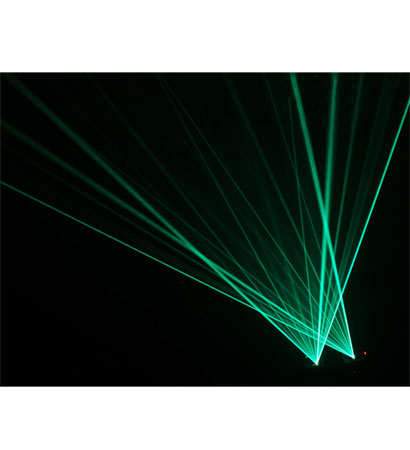 X-laser Aurora Mojito Green Dual Aperture Aerial Effect Laser System