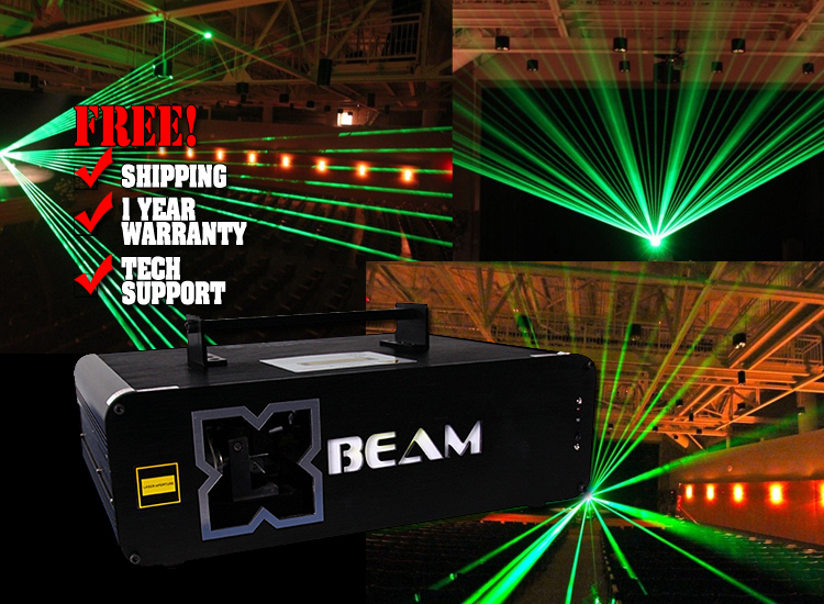 X-Laser X-Beam 1000mW Green