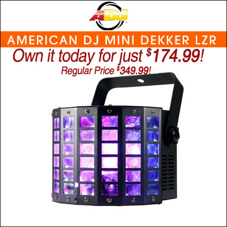 American DJ Mini Dekker LZR 