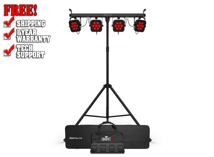 Chauvet DJ 4BAR Hex ILS LED Lighting System