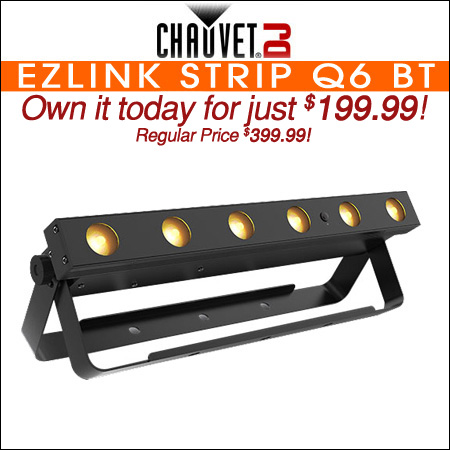 CHAUVET DJ EZLink Strip Q6 BT