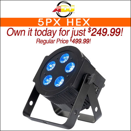  ADJ 5PX HEX Stage Light