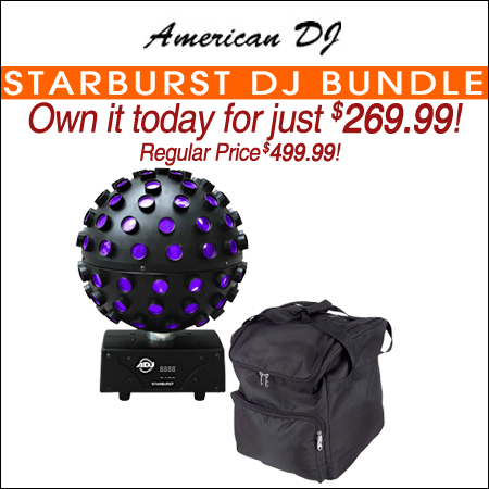 American DJ Starburst DJ Bundle