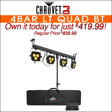 Chauvet DJ 4Bar LT Quad BT 