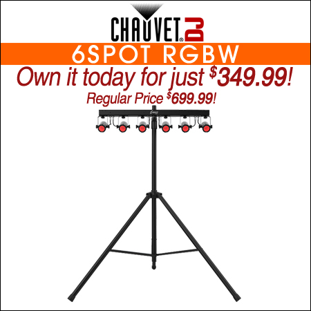 Chauvet DJ 6SPOT RGBW