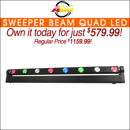  ADJ Sweeper Beam Quad LED 