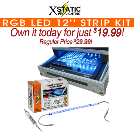  XStatic RGB LED 12'' Strip Kit