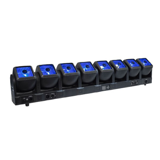JMAZ Professional JP1002 Centipede B8 530W LED Intelligent Bar