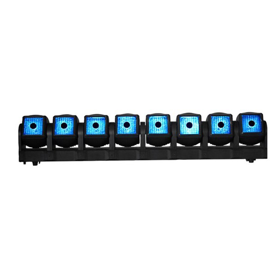 JMAZ Professional JP1002 Centipede B8 530W LED Intelligent Bar