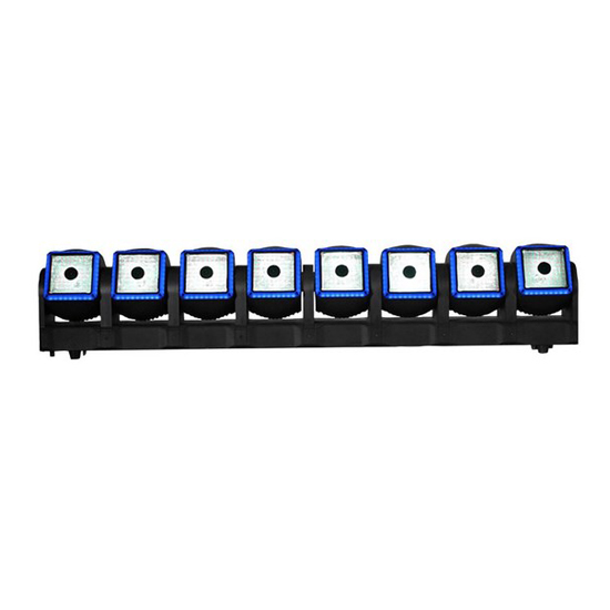 JMAZ Professional JP1002 Centipede B8 530W LED Intelligent Bar