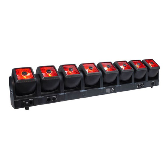 JMAZ Professional JP1002 Centipede B8 530W LED Intelligent Bar