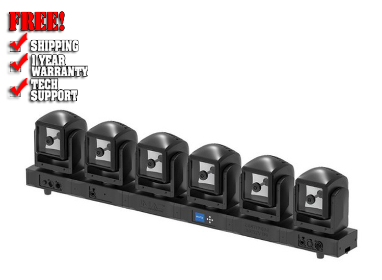JMAZ Professional JP1003 Centipede 3SIXTY B6 396W LED 6 Intelligent Bar