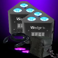 Chauvet Wedge Tri Two Pack