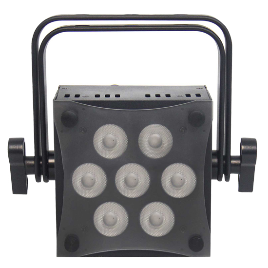 Mega Lite Baby Color H84 Hex 7x12W RGBWA+UV LED Wash Light