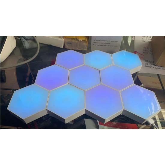 Technical Pro 10x Hexagon Dream LED Smart Lighting with APP