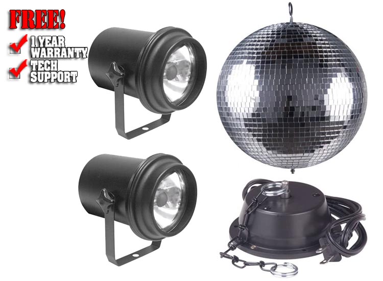 16" Mirror Ball Dual Kit