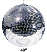 Pro Grade 40 inch Mirror ball