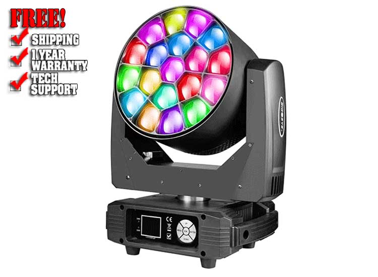 19pc 15W LED BEE EYE Moving Head Light