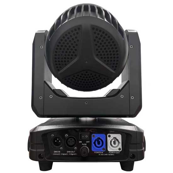 7*40W Mini Bee Zoom Wash Moving Head with LED Ring
