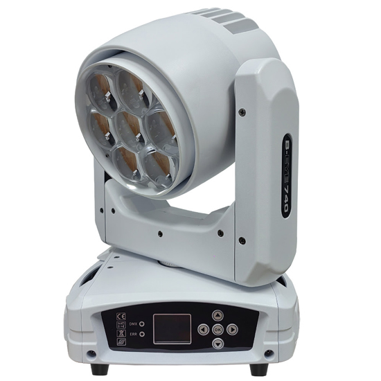 Bee Eye 7PCs 40W LED Moving Head Light White