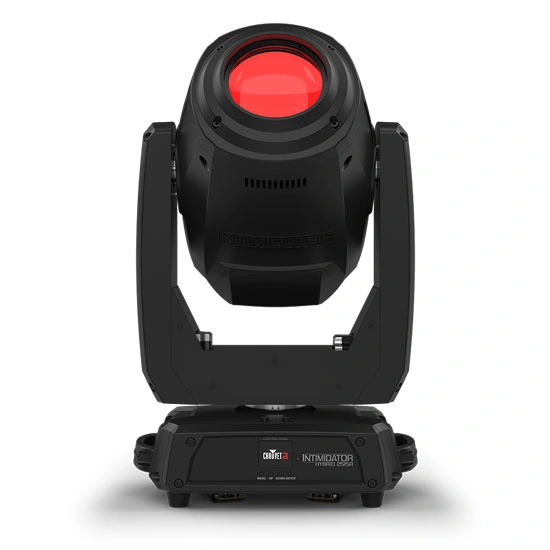 Chauvet DJ Intimidator Hybrid 251SR Hybrid Moving Head Fixture Front View with Beam Effects
