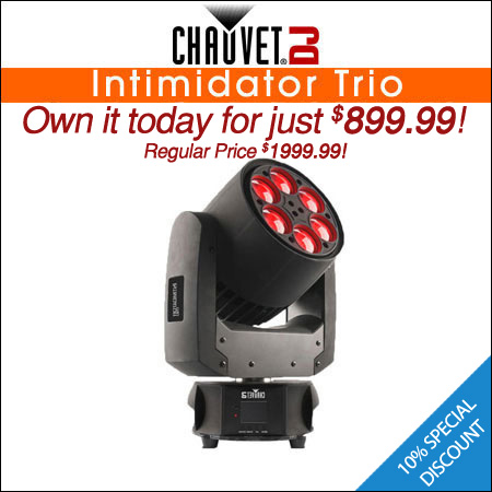 Chauvet DJ Intimidator Trio 