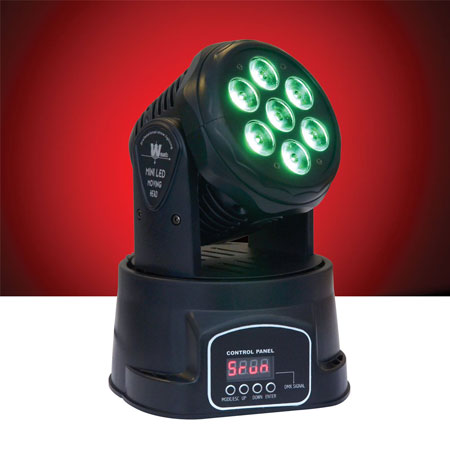 ColorKey Mover MiniWash QUAD-W 7 LED Moving Head