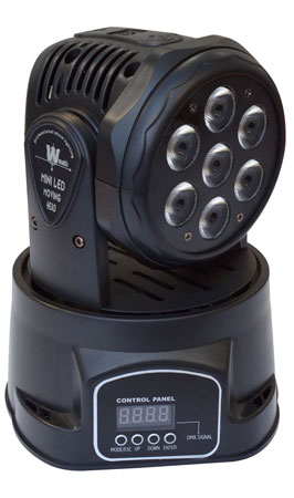 ColorKey Mover MiniWash QUAD-W 7 LED Moving Head