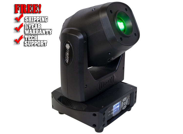 ColorKey Mover Spot 100 80W Compact LED Moving Head