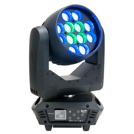 ELATION Rayzor Q12Z 12x15 RGBW Quad LED Moving Head Beam w Zoom