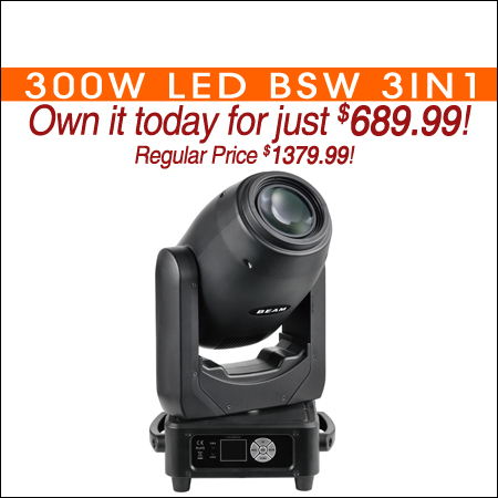 300W LED BSW 3IN1 Moving Head Light