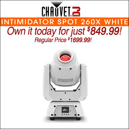 Chauvet DJ Intimidator Spot 260X White