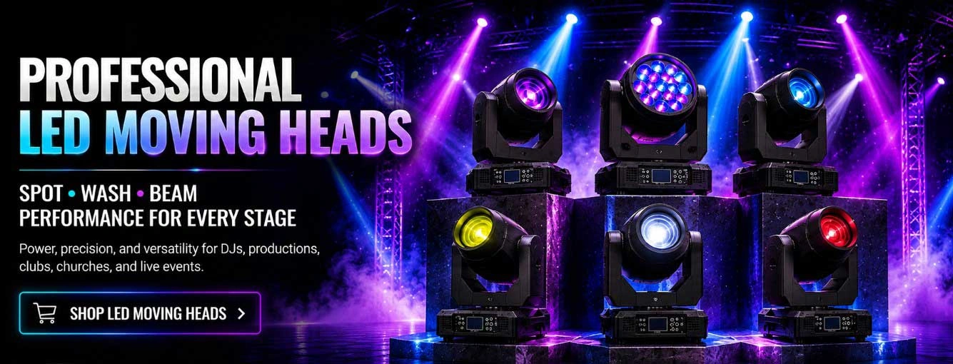 DJ LED Moving Head Lights