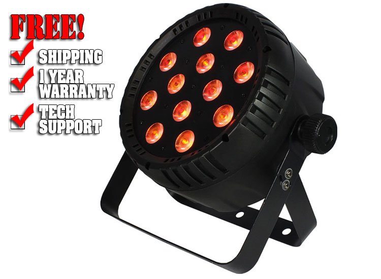 Blizzard LB PAR Quad 12x10-Watt RGBA LED Wash Light