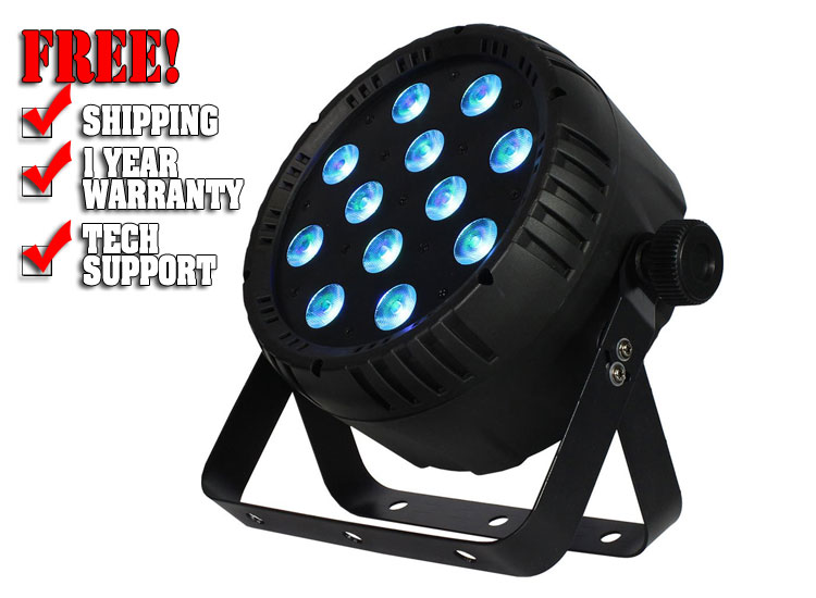 Blizzard LB PAR Quad 12x10-Watt RGBW LED Wash Light