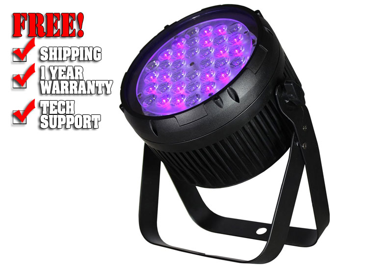 Blizzard LoPro CSI 36x3-Watt UV LED Wash Black Light