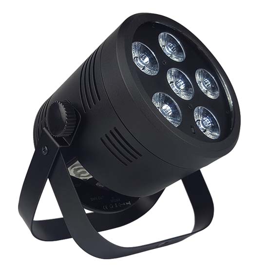 Blizzard Lighting LB Hex Unplugged 6-watt 6-in-1 Battery Powered LED Par