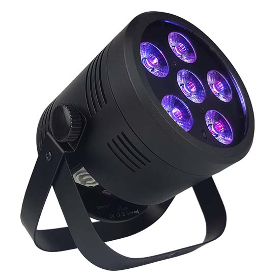 Blizzard Lighting LB Hex Unplugged 6-watt 6-in-1 Battery Powered LED Par