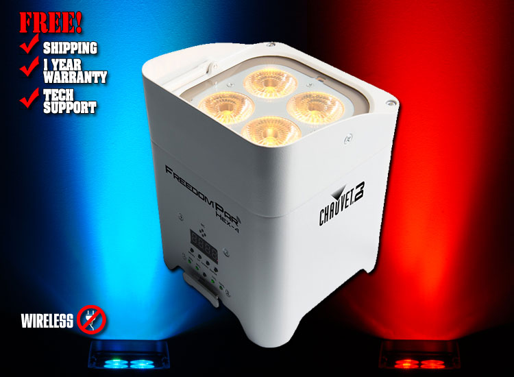 Chauvet Freedom Par Hex-4 White 