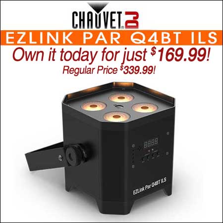 CHAUVET DJ EZLink Par Q4BT ILS