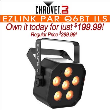 CHAUVET DJ EZLink Par Q6BT ILS