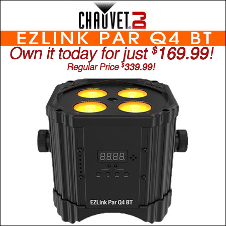 CHAUVET DJ EZLink Par Q4 BT