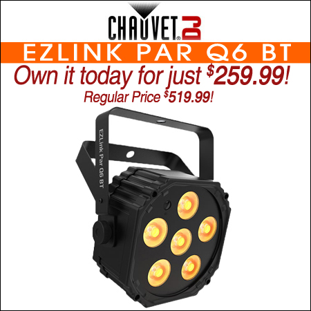 CHAUVET DJ EZLink Par Q6 BT