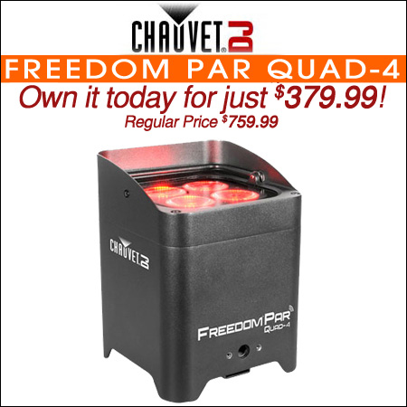 Chauvet Freedom Par Quad-4 