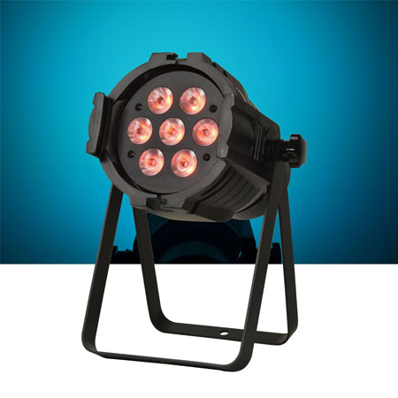 ColorKey MicroPar HEX 7 RGBAW+UV LED Wash Light