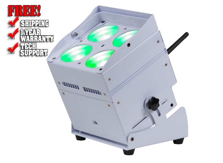 ColorKey MobilePar HEX 4 RGBAW+UV LED Light (White)