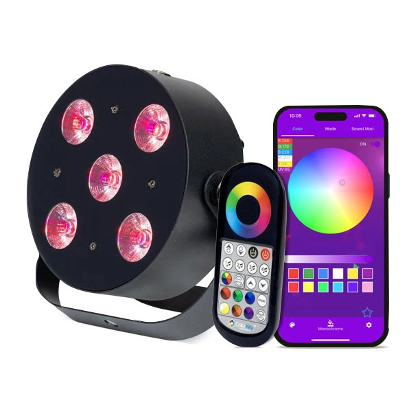 ColorKey MobilePar HEX 5 Battery-Powered LED Par Light