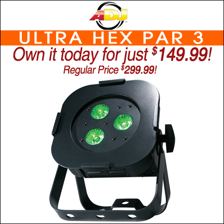  American DJ Ultra HEX Par 3 